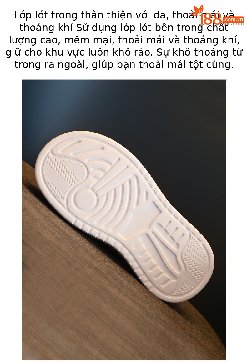 Dép quai chữ V nữ đế dày tăng chiều cao mùa hè 2026 — màu trắng chi tiết 7