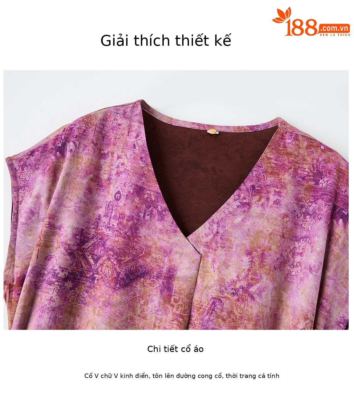 Đầm maxi nữ V cổ thắt eo họa tiết hoa nhí — xanh lam, màu vàng, màu đỏ chi tiết 6