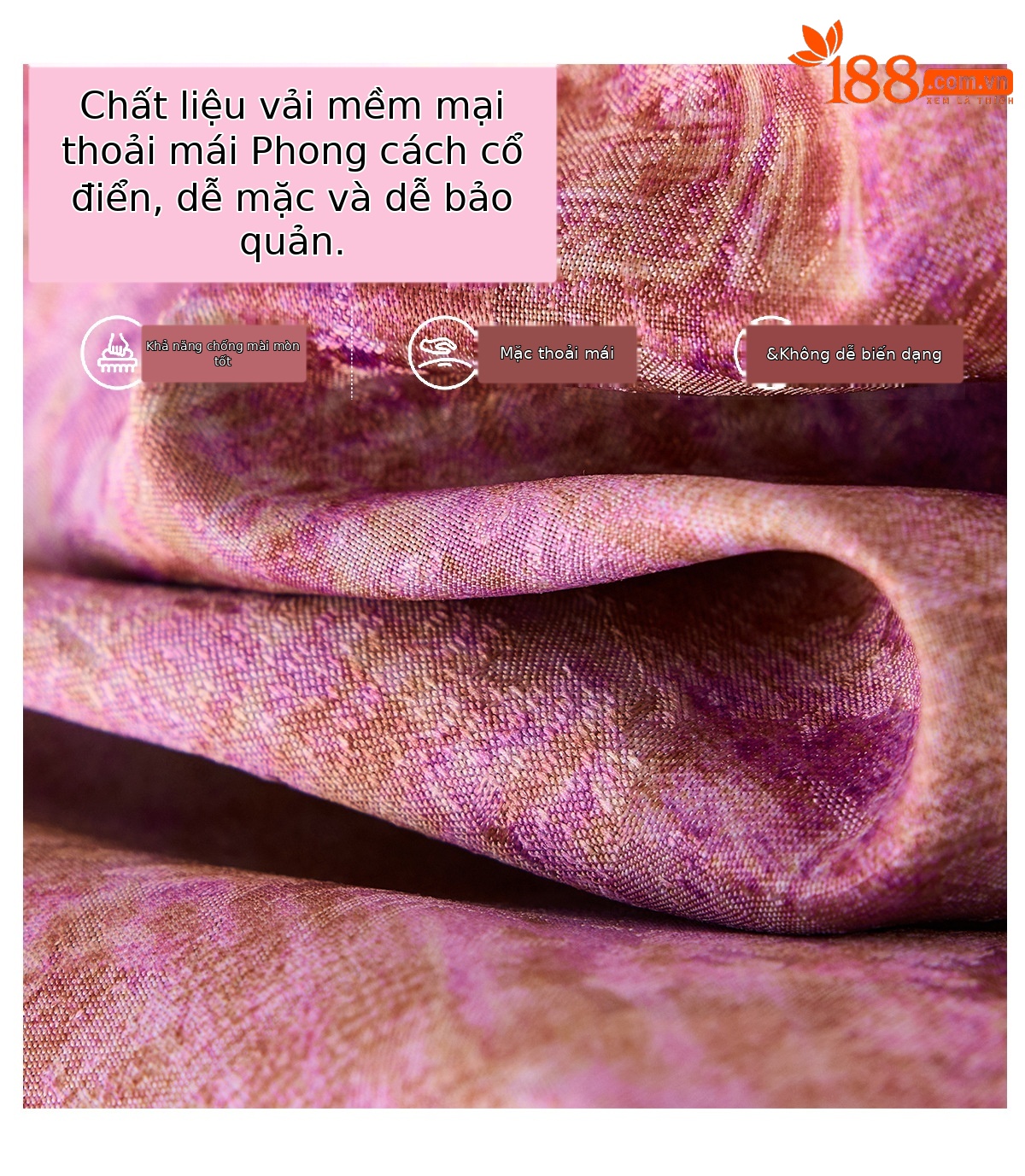 Đầm maxi nữ V cổ thắt eo họa tiết hoa nhí — xanh lam, màu vàng, màu đỏ chi tiết 10