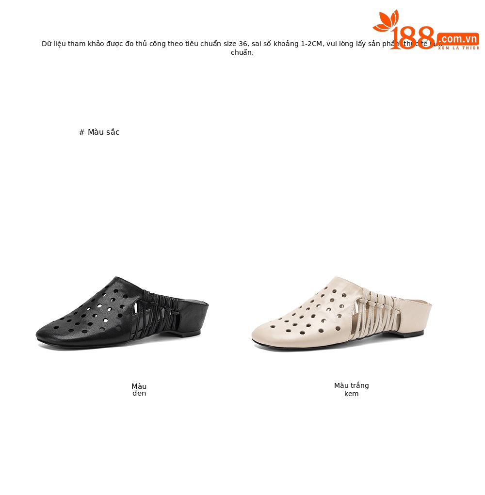 Dép sandal nữ quai chữ V đế xuồng cao gót, phong cách dệt da lộn — đen chi tiết 5
