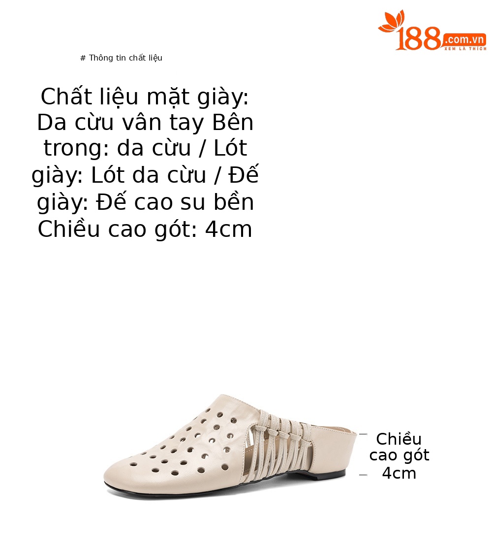 Dép sandal nữ quai chữ V đế xuồng cao gót, phong cách dệt da lộn — đen chi tiết 4