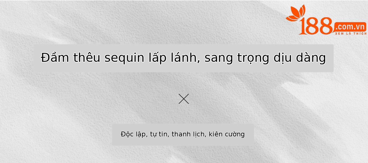 Đầm maxi nữ không tay thêu sequin hoa trắng phong cách nghỉ dưỡng — màu sắc chi tiết 1