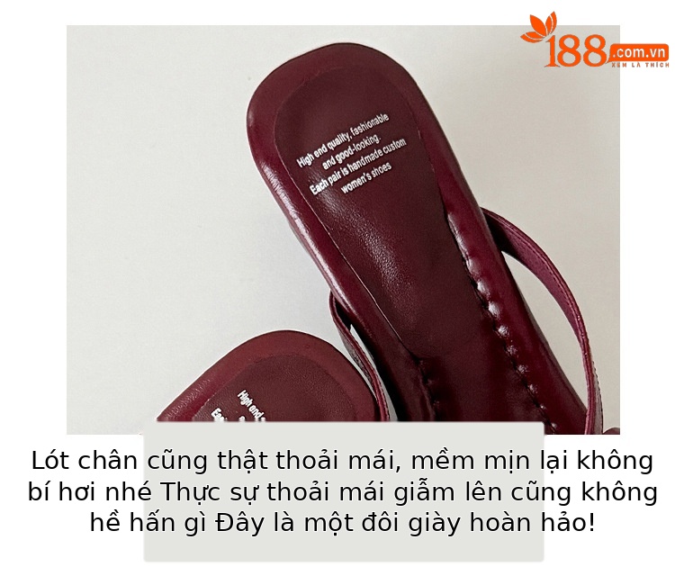 Sandal cao gót nữ mũi vuông đính đá pha lê, quai ngang nơ bướm, gót 9 cm — màu đen, Rượu vang đỏ, màu trắng ngà chi tiết 3