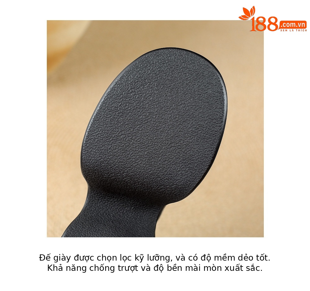 Sandal cao gót nữ quai chéo đế xuồng hở mũi gót 9 cm — màu đen, màu trắng ngà chi tiết 18