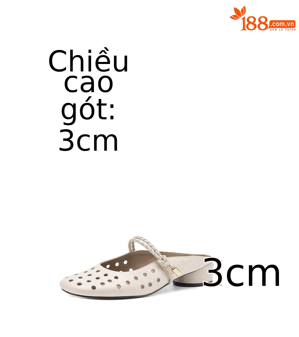 Sandal cao gót nữ quai ngang hở mũi, gót 3 cm, kiểu dáng thanh lịch — đen chi tiết 3