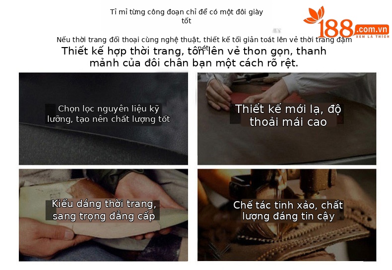 Dép sandal nữ quai ngang da bò thật đế dày phong cách cổ điển — màu be chi tiết 16