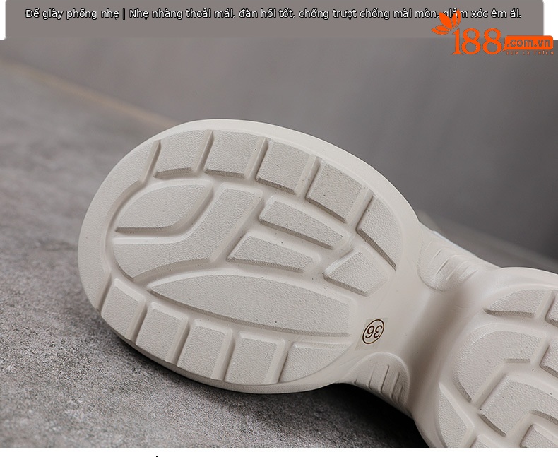 Sandal cao gót nữ mũi nhọn đế dày, phong cách thủ công dân tộc, gót 9 cm — màu be chi tiết 7