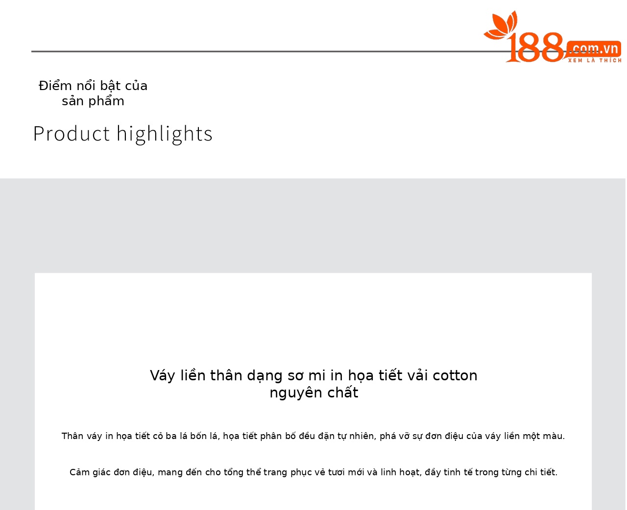 Đầm maxi nữ thắt eo in họa tiết hoa, tay ngắn cổ bẻ, chất cotton thoáng mát — màu trắng chi tiết 7