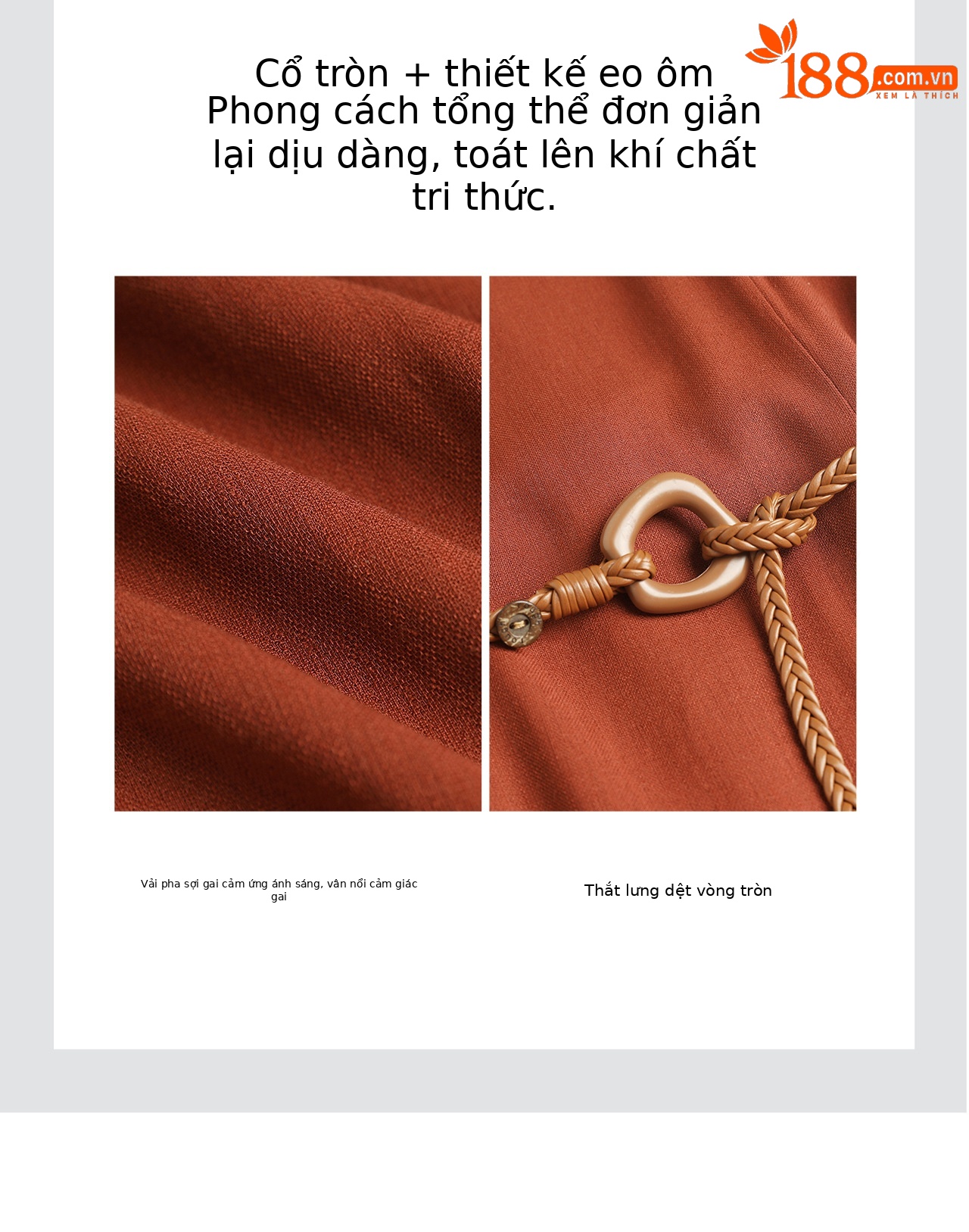 Đầm vest nữ không tay thắt lưng phong cách đơn giản sang trọng — màu đen chi tiết 9