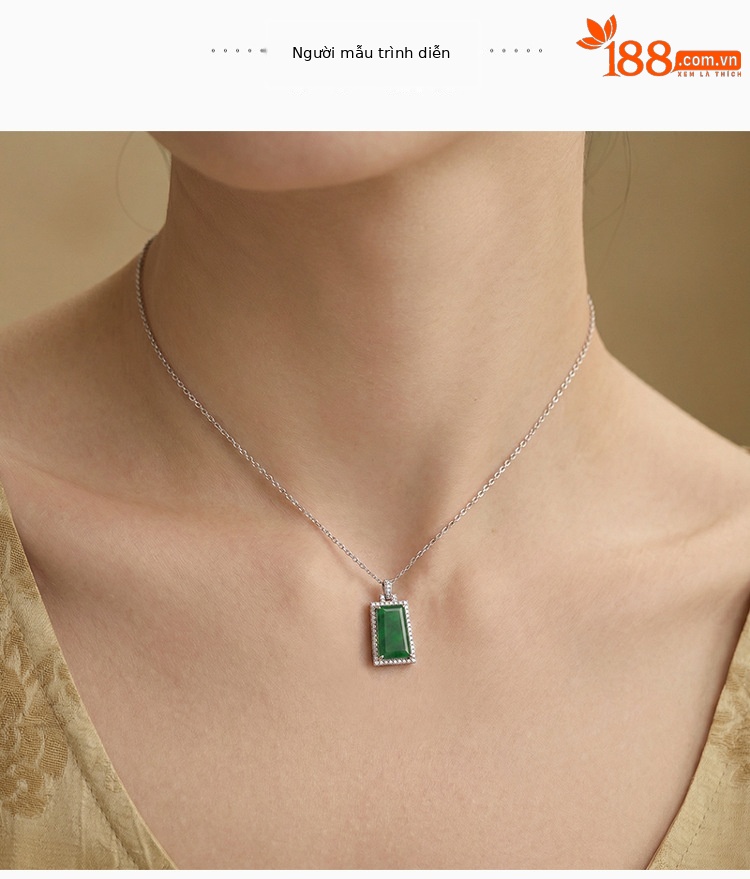 Mặt dây chuyền bạc S925 hình mặt nạ hình học phong cách thời trang — Mặt dây chuyền đơn (không bao gồm chuỗi) chi tiết 3