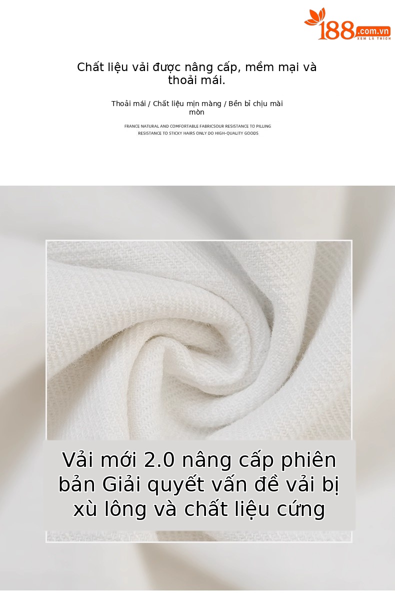 Quần culottes nữ ống rộng cạp cao vải linen phối tơ — Xanh sẫm chi tiết 6
