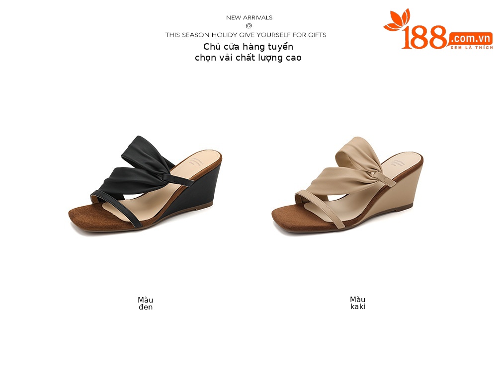 Sandal cao gót nữ mũi vuông quai ngang đế xuồng hở mũi phong cách Pháp — màu đen, màu mơ chi tiết 4