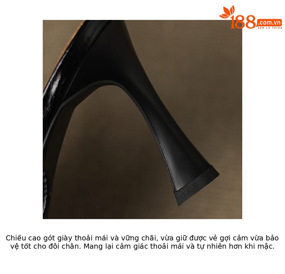 Sandal cao gót nữ mũi nhọn quai một dây, gót nhọn 9 cm, phối váy dự tiệc — màu xanh nhạt, màu đen, bạc chi tiết 23