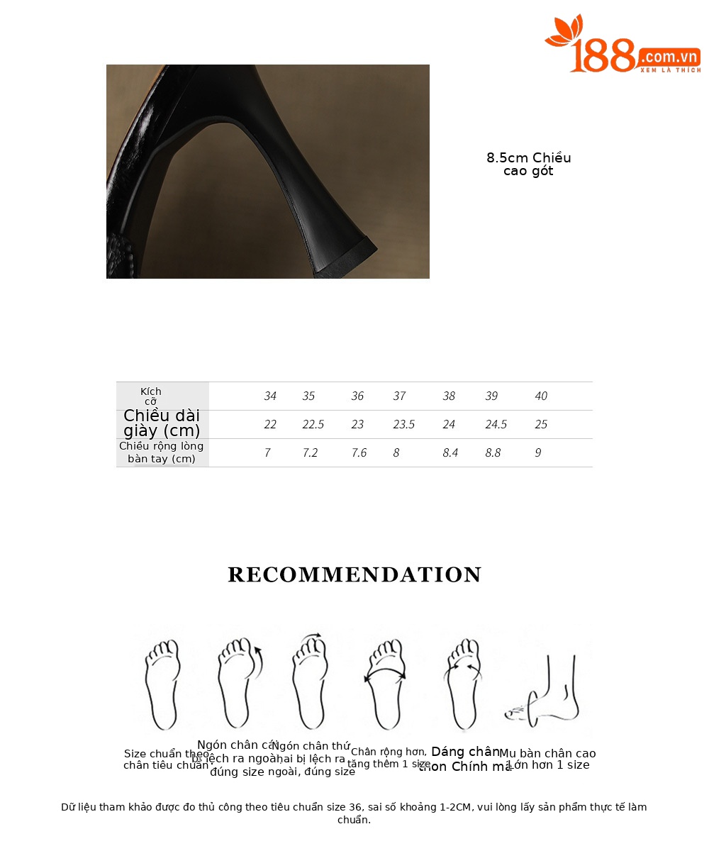 Sandal cao gót nữ mũi nhọn quai một dây, gót nhọn 9 cm, phối váy dự tiệc — màu xanh nhạt, màu đen, bạc chi tiết 3