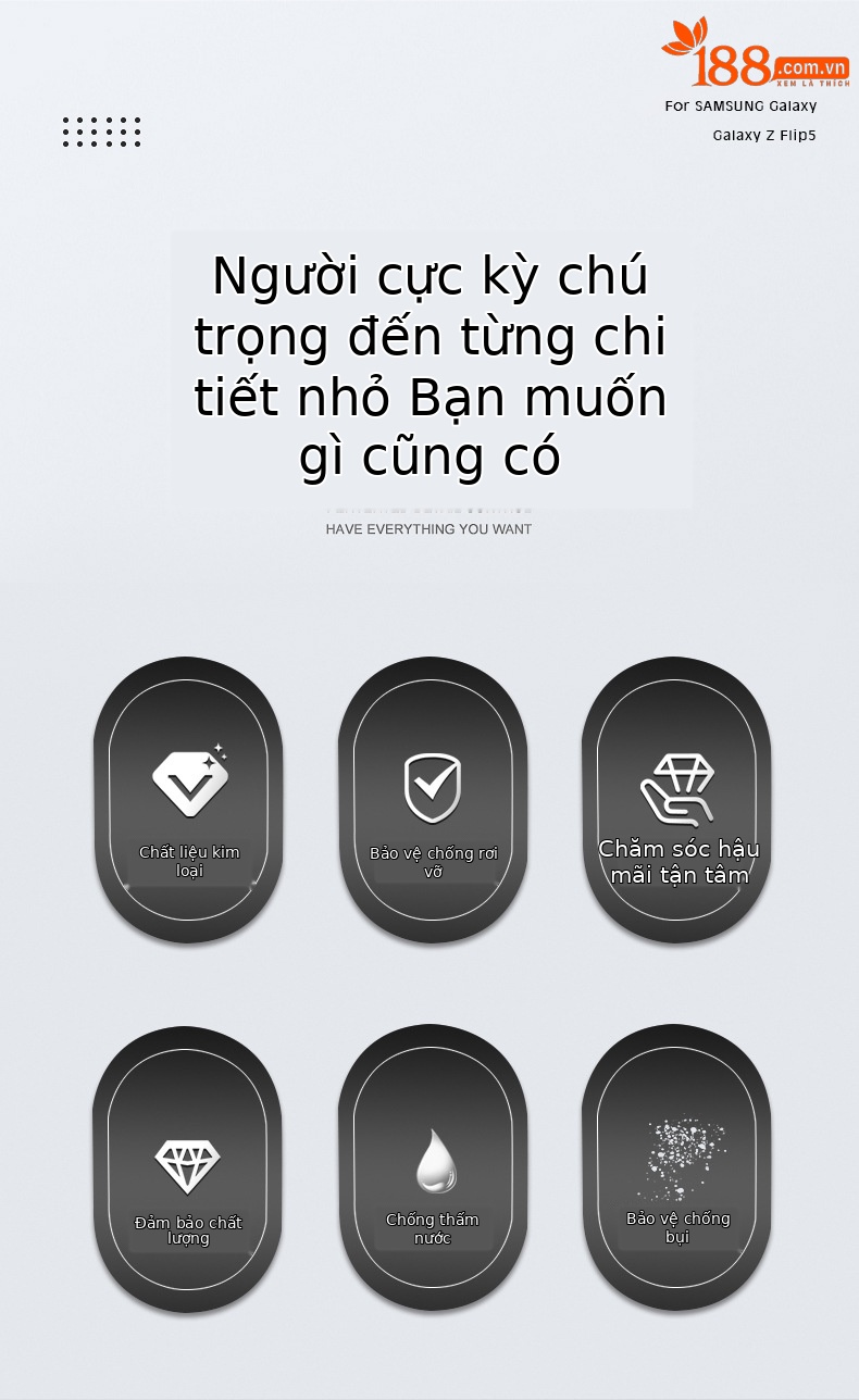 Ốp lưng Samsung Z Flip5/Flip4 kim loại gập toàn bộ chống rơi có giá đỡ — Đen, Đỏ chi tiết 2