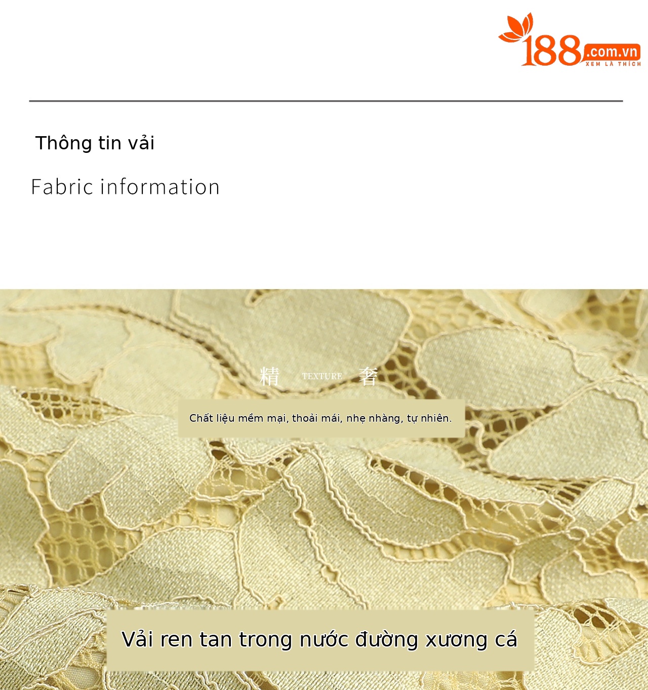 Đầm ren nữ tay ngắn thắt eo kiểu công chúa — màu vàng chi tiết 5