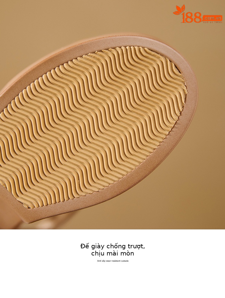 Sandal cao gót nữ mũi hở lưới xuyên thấu, đế xuồng dày, gót thô, phong cách La Mã — màu trắng ngà, màu mơ chi tiết 17