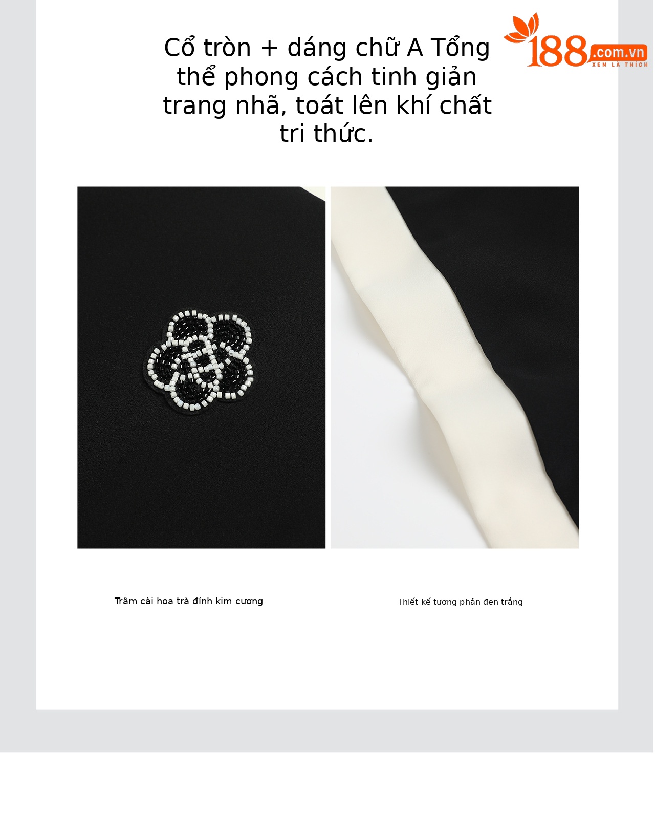 Váy maxi nữ thắt eo xẻ tà bên hông phong cách sang trọng — màu đen chi tiết 9