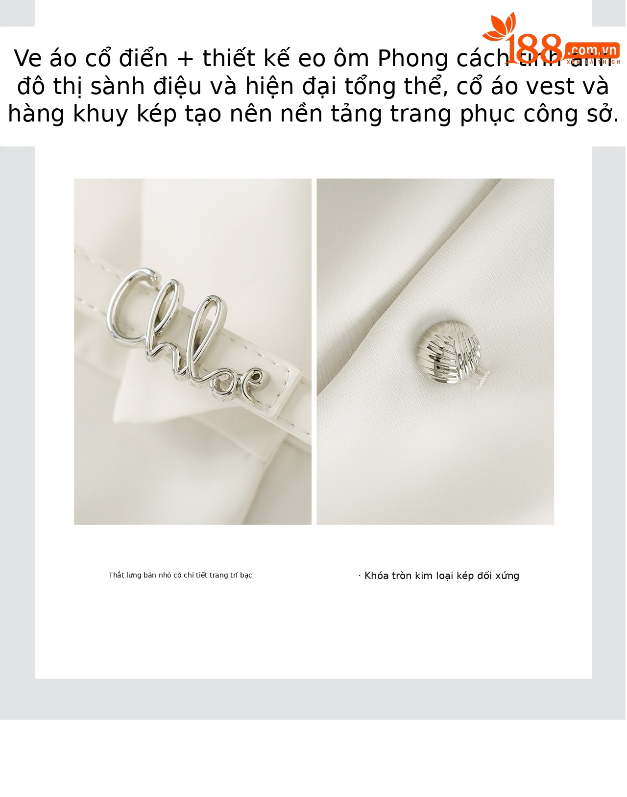 Đầm chữ A công sở nữ cao eo thiết kế độc đáo — màu đen chi tiết 9