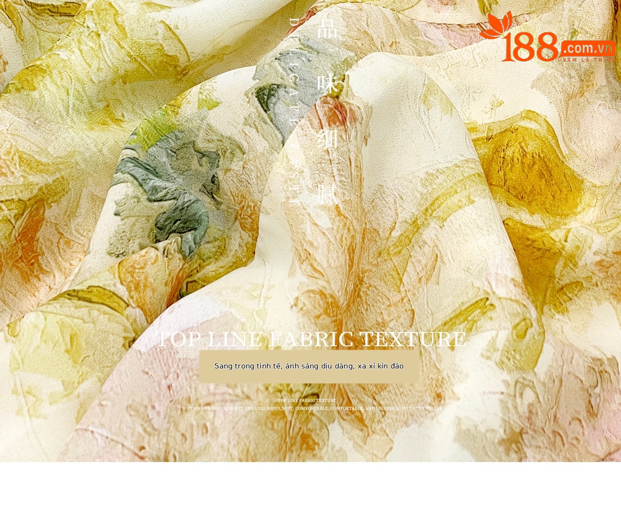 Đầm maxi nữ tay phồng hoa nhí chất liệu voan chiffon — xanh lá cây chi tiết 6
