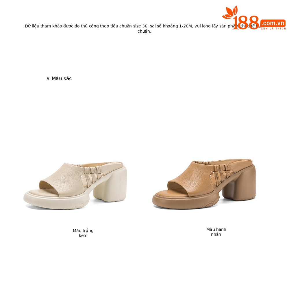 Sandal cao gót nữ da cừu siêu mềm, gót vuông, mũi hở, đế dày, quai ngang đan lưới — màu trắng ngà, màu mơ chi tiết 4
