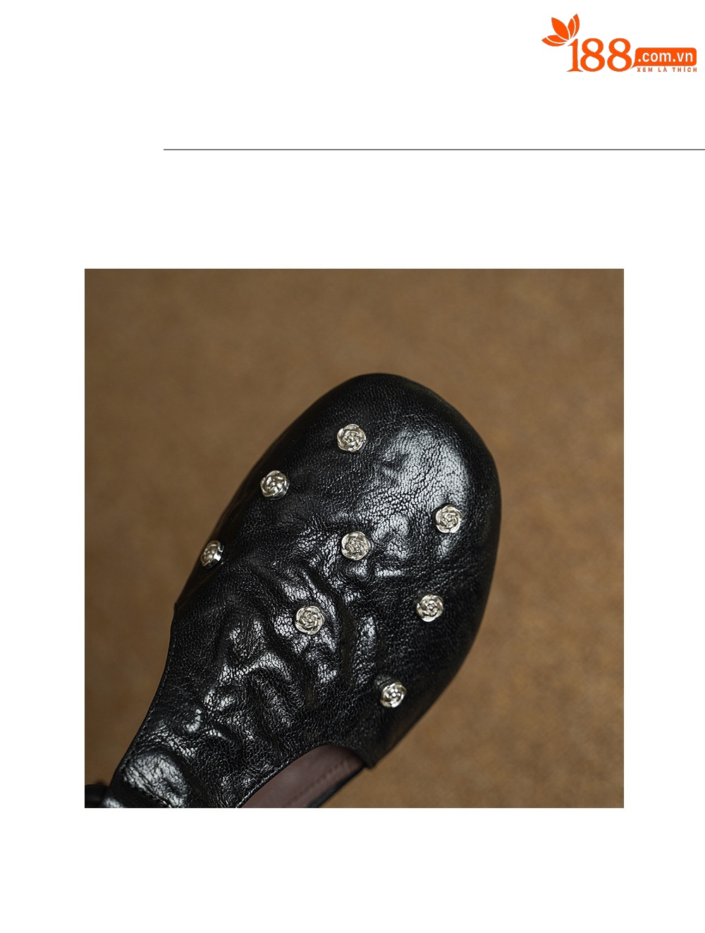 Sandal nữ quai ngang gót vuông ổn định, mũi kín, quai chữ T, form rộng cỡ lớn 33–42 — đen chi tiết 16