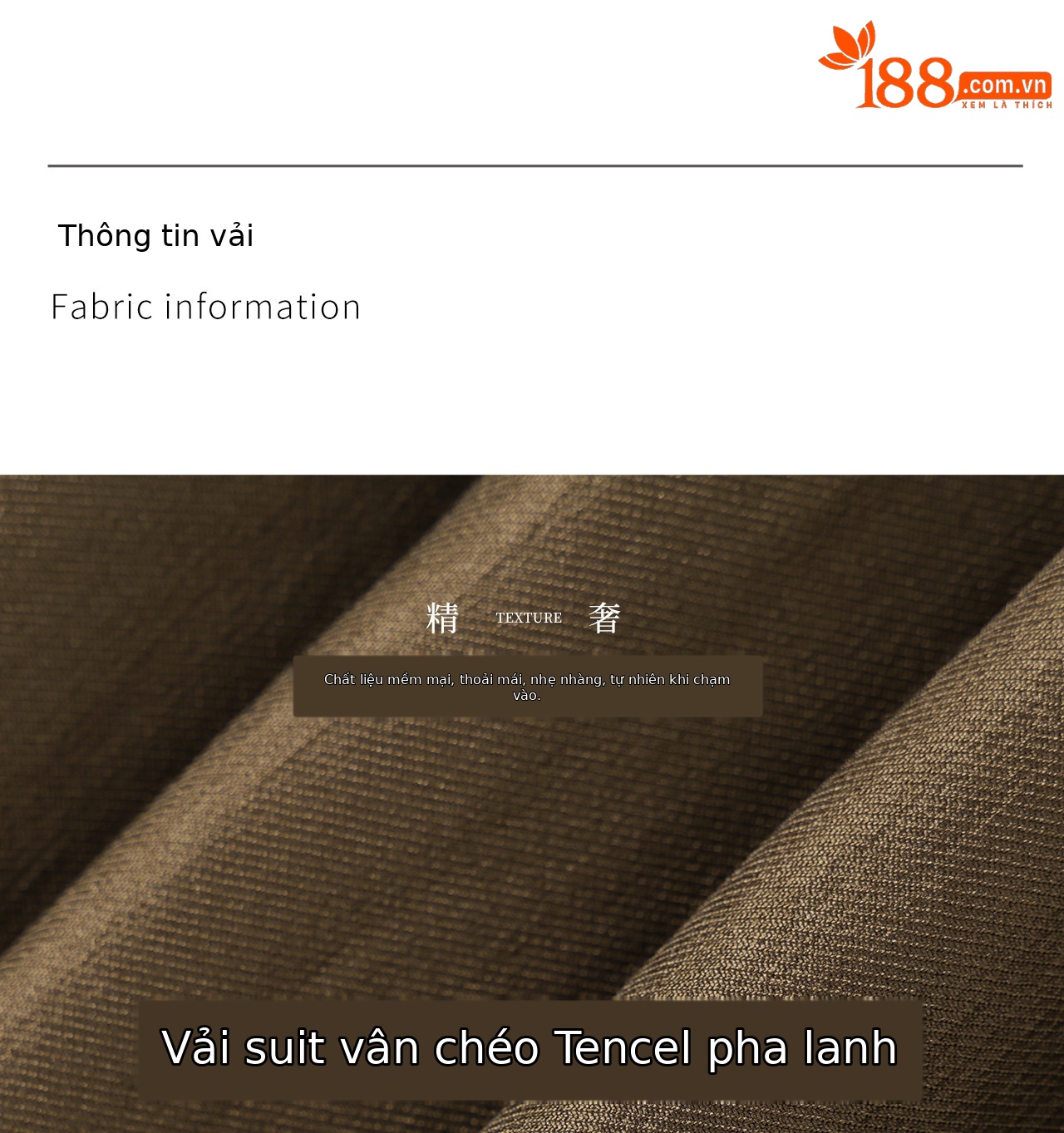 Bộ áo gile và quần ống rộng nữ phối vải linen pha tencel mát mẻ — Màu cà phê chi tiết 5