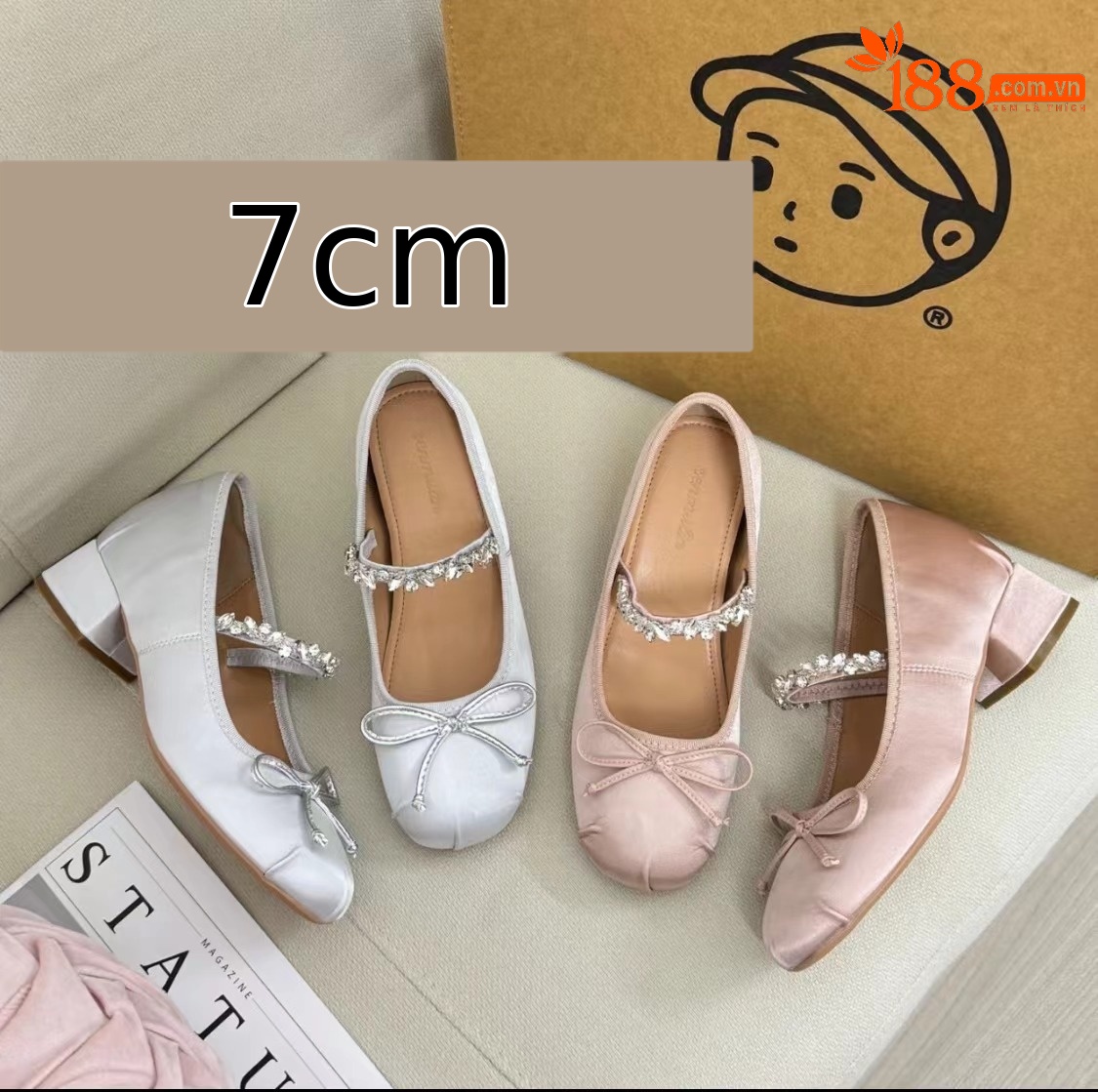 Giày Mary Jane nữ đế dày gót cao da bò mũi tròn phong cách thể thao — đen chi tiết 22