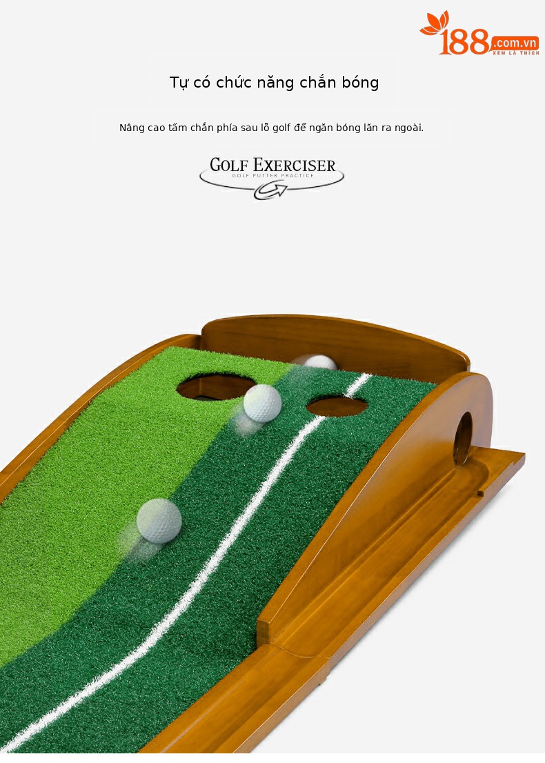 Máy tập golf PGM gỗ rắn trong nhà 3m/3.5m — 3 m gỗ rắn (với logo Trung Quốc Đóng gói), 3.5 m gỗ rắn (bao bì Trung Quốc với logo), 3 m gỗ rắn (không có bao bì tiếng Anh logo), 3.5 m gỗ rắn (bao bì tiếng Anh không có logo) chi tiết 2