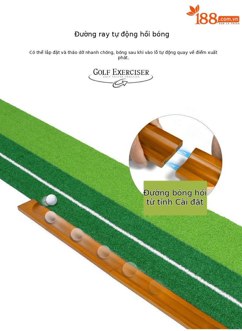Máy tập golf PGM gỗ rắn trong nhà 3m/3.5m — 3 m gỗ rắn (với logo Trung Quốc Đóng gói), 3.5 m gỗ rắn (bao bì Trung Quốc với logo), 3 m gỗ rắn (không có bao bì tiếng Anh logo), 3.5 m gỗ rắn (bao bì tiếng Anh không có logo) chi tiết 3