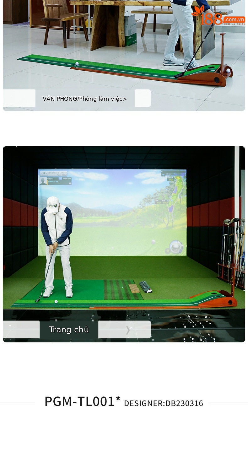 Máy tập golf PGM gỗ rắn trong nhà 3m/3.5m — 3 m gỗ rắn (với logo Trung Quốc Đóng gói), 3.5 m gỗ rắn (bao bì Trung Quốc với logo), 3 m gỗ rắn (không có bao bì tiếng Anh logo), 3.5 m gỗ rắn (bao bì tiếng Anh không có logo) chi tiết 13