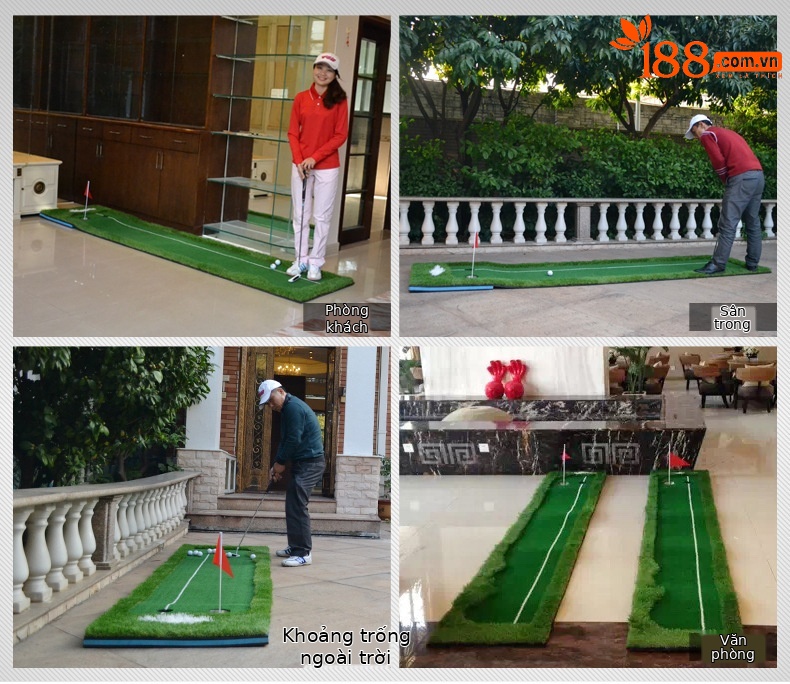 Bộ thảm tập golf trong nhà PGM cỏ nhân tạo 0.5x3m / 0.75x3m — [GL001] 0.5*3 mét cỏ bốn màu, [GL001] 0.75*3 mét cỏ bốn màu, [GL001] 0.5*3m cỏ hai màu, [GL001] 0.75*3m cỏ hai màu chi tiết 12