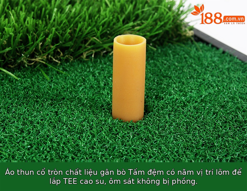 Thảm tập đánh golf đôi PGM 33x63cm — DJD005-Cỏ Đôi Có Đệm khung gầm chi tiết 6