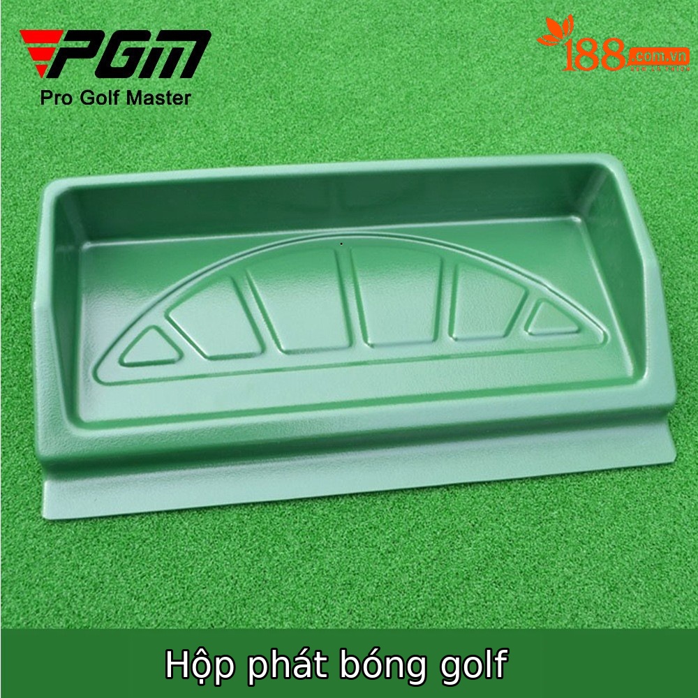 Hộp giao bóng golf PGM QK002 ABS màu xanh lá 60x31.5x9.5 cm — Màu xanh lá