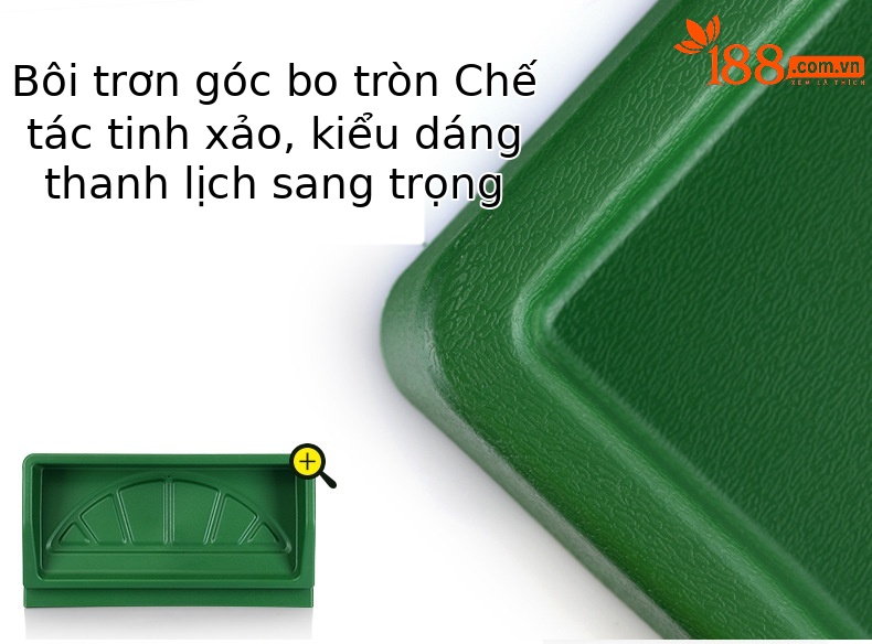 Hộp giao bóng golf PGM QK002 ABS màu xanh lá 60x31.5x9.5 cm — Màu xanh lá chi tiết 8