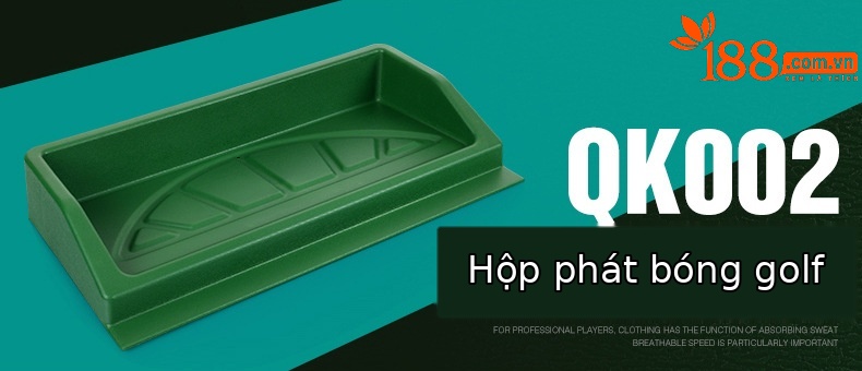Hộp giao bóng golf PGM QK002 ABS màu xanh lá 60x31.5x9.5 cm — Màu xanh lá chi tiết 15