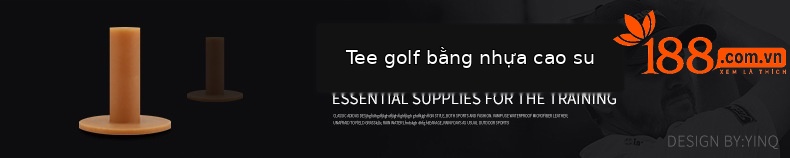 Bộ tee golf PGM cao su gân bò đàn hồi, đế rộng 53mm, nhiều chiều cao — Chiều cao-38mm chi tiết 10