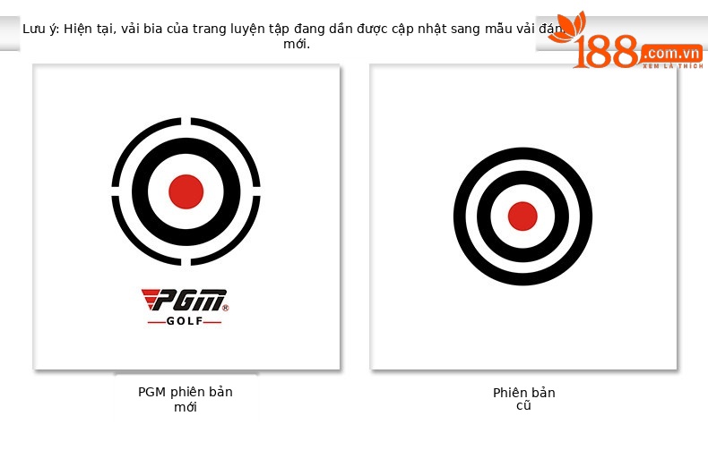 Vải mục tiêu golf PGM dày 1.4x1.4m luyện tập ngoài trời — PGM vải mục tiêu: 1.4*1.4M, Vải mục tiêu trống: 1.4*1.4M (không có logo) chi tiết 3