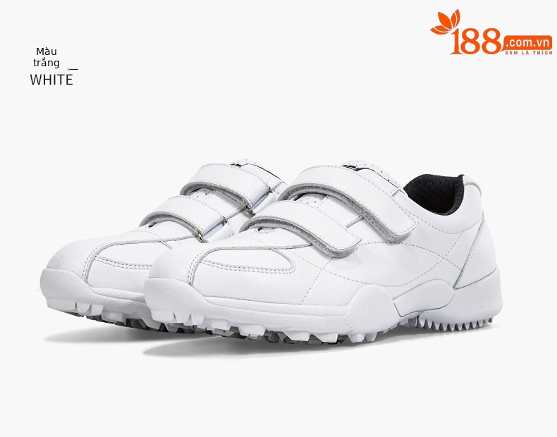 Giày golf nữ PGM XZ007 dây Velcro thoáng khí — XZ007 màu trắng tinh khiết, XZ007 trắng hồng A, XZ007 trắng hồng B chi tiết 7