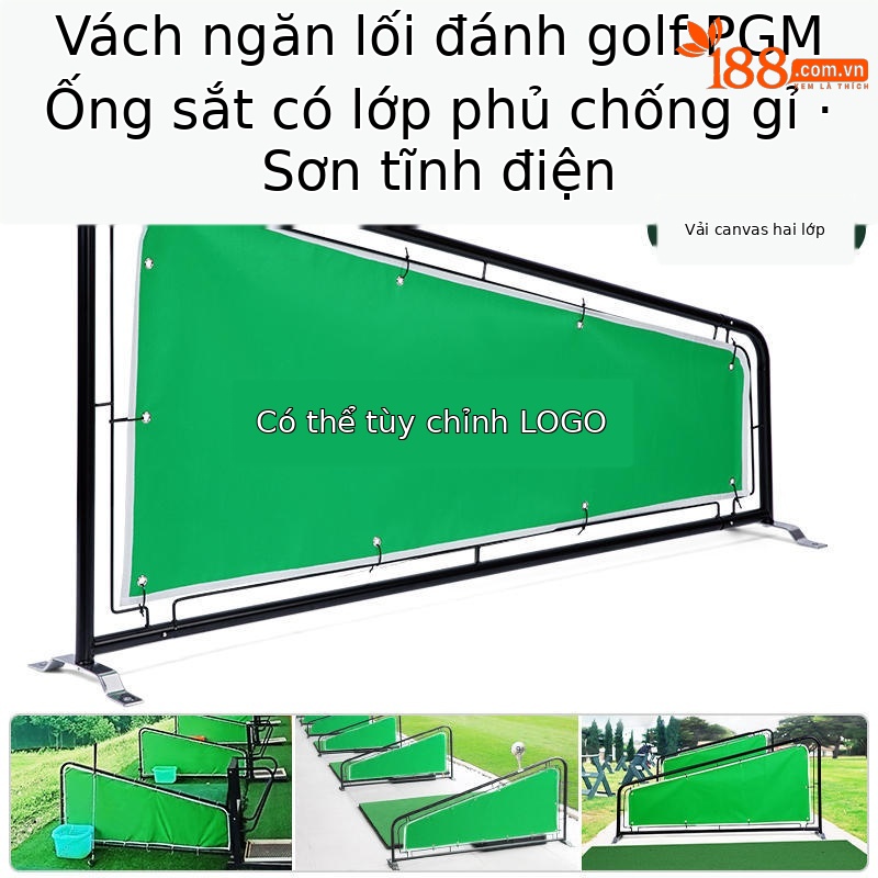 Vách ngăn tập golf PGM ống đơn/ống kép bằng vải bạt chống gỉ — Thanh tách đánh máy ống đơn (Vải ống), Thanh tách đánh máy ống kép (Vải ống), Vải Dải phân cách ống đơn, Vải Dải phân cách ống đôi