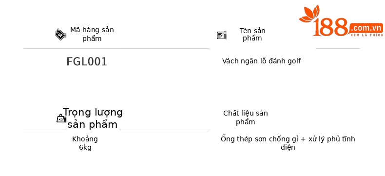 Vách ngăn tập golf PGM ống đơn/ống kép bằng vải bạt chống gỉ — Thanh tách đánh máy ống đơn (Vải ống), Thanh tách đánh máy ống kép (Vải ống), Vải Dải phân cách ống đơn, Vải Dải phân cách ống đôi chi tiết 9