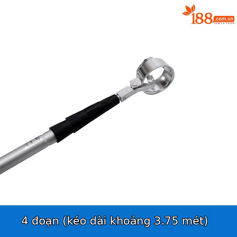 Máy câu bóng đầu nhôm LQQ001 4 phần (dài 3.75 mét)