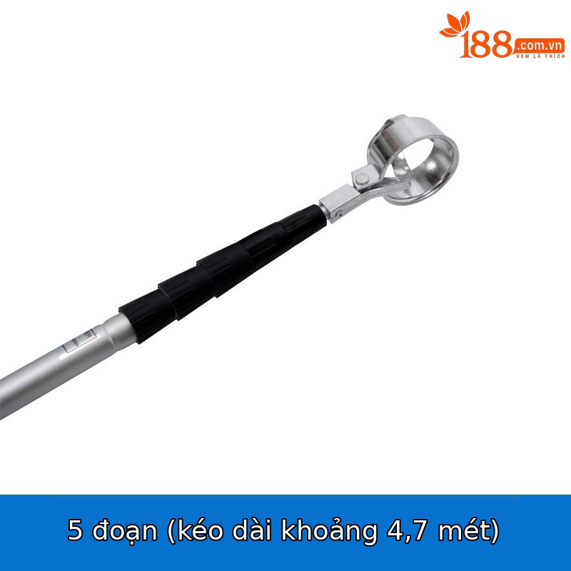 Máy câu bóng đầu nhôm LQQ001 5 phần (dài 4.7 mét)