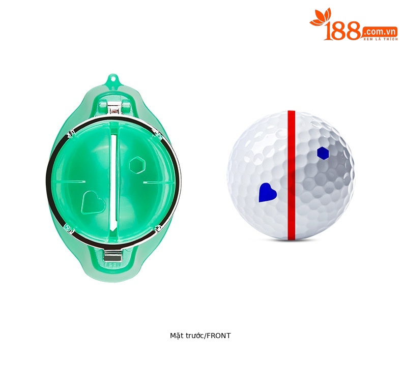 Dụng cụ đánh dấu bóng golf PGM kèm bút vẽ — Máy vẽ đường đơn [không có bút], HXQ002 【Với 2 bút vẽ nguệch ngoạc 】 chi tiết 13