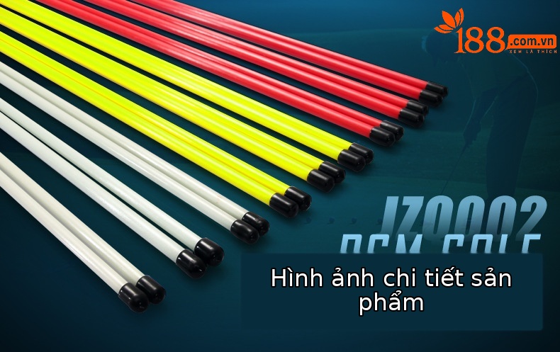 Gậy chỉ báo hướng golf PGM dài 122 cm, bộ 2 cây tập đẩy — 122cm chi tiết 9