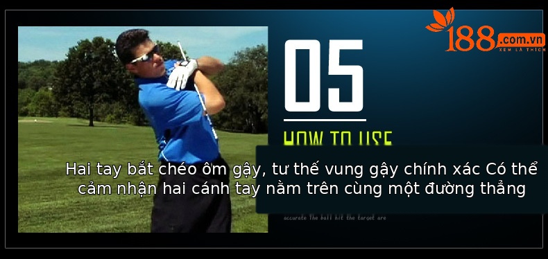 Gậy chỉ báo hướng golf PGM dài 122 cm, bộ 2 cây tập đẩy — 122cm chi tiết 16
