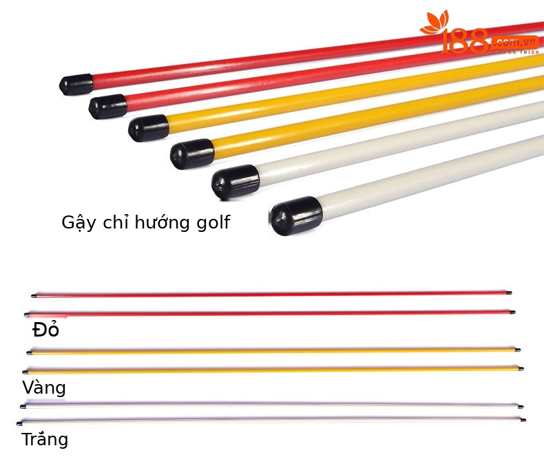 Gậy chỉ báo hướng golf PGM dài 122 cm, bộ 2 cây tập đẩy — 122cm chi tiết 19