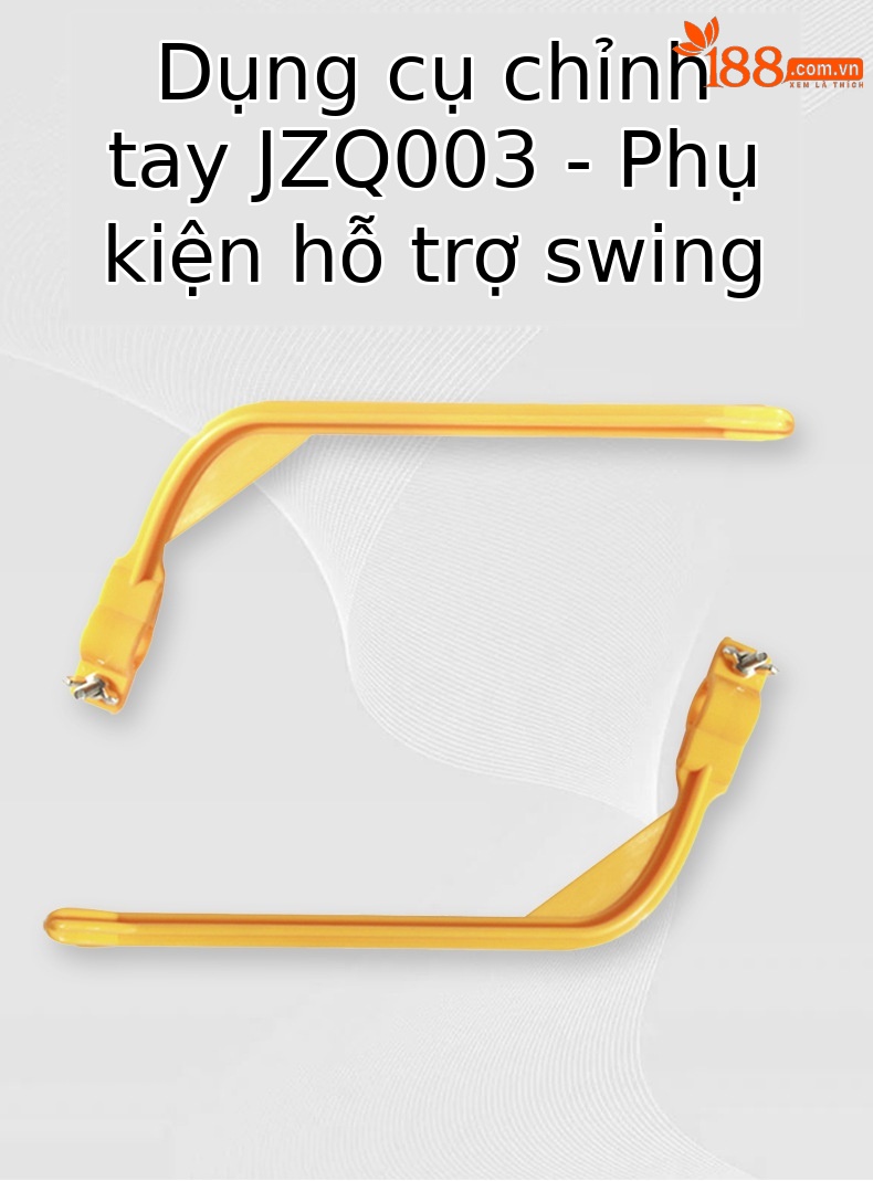 Dụng cụ chỉnh sửa cánh tay golf PGM hỗ trợ tập swing đúng tư thế — Công cụ sửa cánh tay màu vàng chi tiết 2