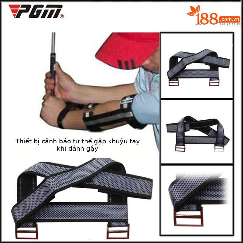 Dụng cụ chỉnh tư thế tay golf PGM, thiết bị cảnh báo cúi tay, hỗ trợ tập luyện cho người mới bắt đầu — Dụng cụ chỉnh hình tay quay chi tiết 6