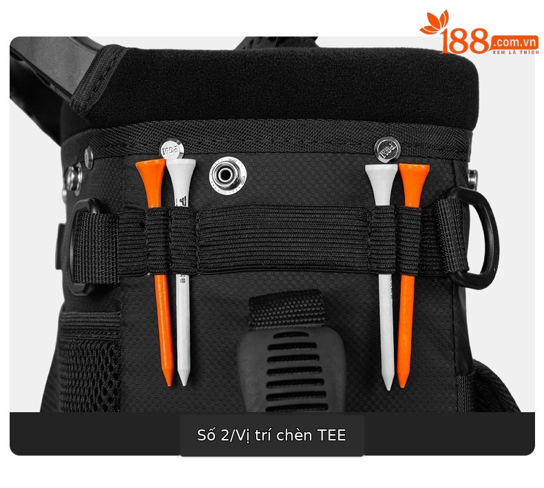 Túi đựng gậy golf PGM đeo vai kiểu ba lô chống nước siêu nhẹ 2kg — QB144-đỏ (vai trở lại), QB144-Màu xanh dương (Ba lô trở lại), QB144-Đen (kiểu ba lô), QB144-Xám (Ba lô trở lại) chi tiết 14